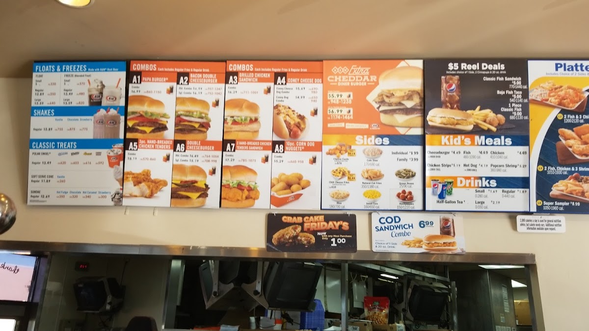 Long John Silver's A&w Menu-10