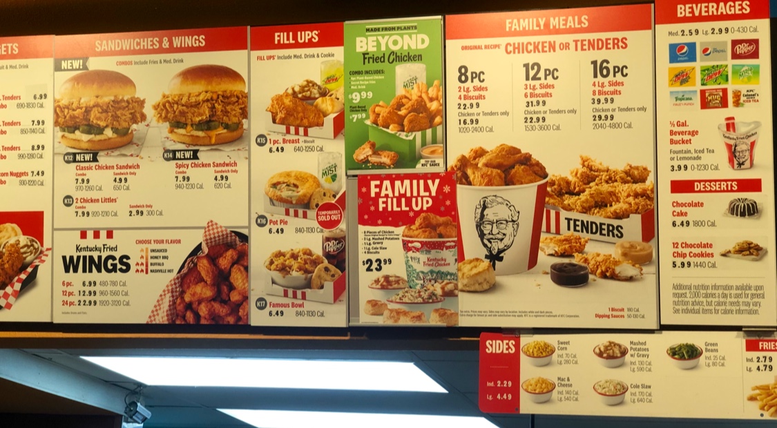 Long John Silver's A&w Menu-8